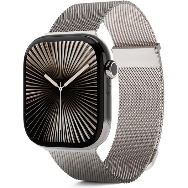 E-shop iWant Milanese+ remienok pre Apple Watch 49/46/45/44/42mm hviezdne biely