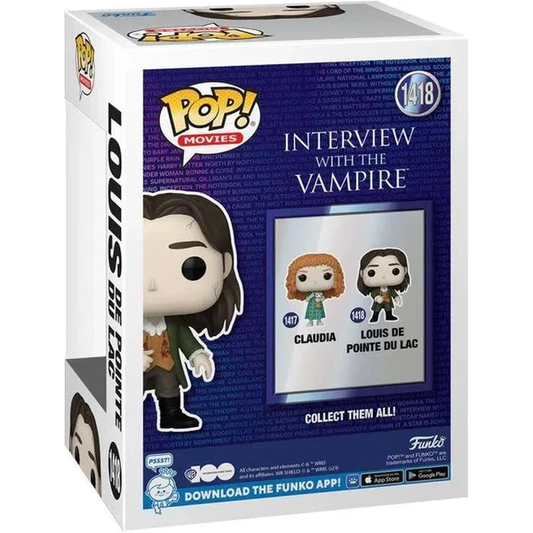 Funko POP! #1418 Movies: Rozhovor s Vampire - Louis de Pointe du Lac - Funko POP! - Obrázok P26D000P01