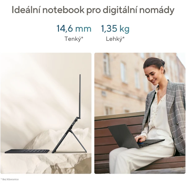 ASUS Zenbook DUO UX8406 (UX8406CA-OLED166X) sivý - Notebooky - Obrázok P29C000P01