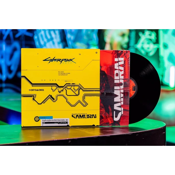 Vinyl Set 3LP - Cyberpunk 2077 soundtrack a Samurai - Vinylové dosky - Obrázok P2E0000N01