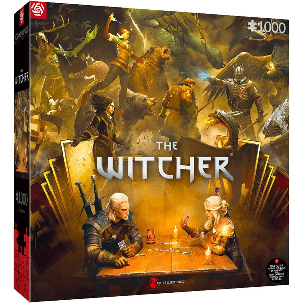 Puzzle Gaming: The Witcher - Playing Gwent (1000)