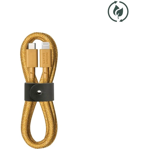 Native Union Belt Cable USB-C/Lightning napájací kábel 1,2m béžový - Káble a redukcie - Obrázok P2V3000K01