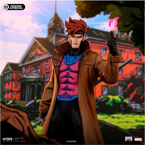 Soška Iron Studios Art Scale 1/10 Marvel: X-Men '97 - Gambit 23 cm - Sochy a sošky - Obrázok P2Z9000K01