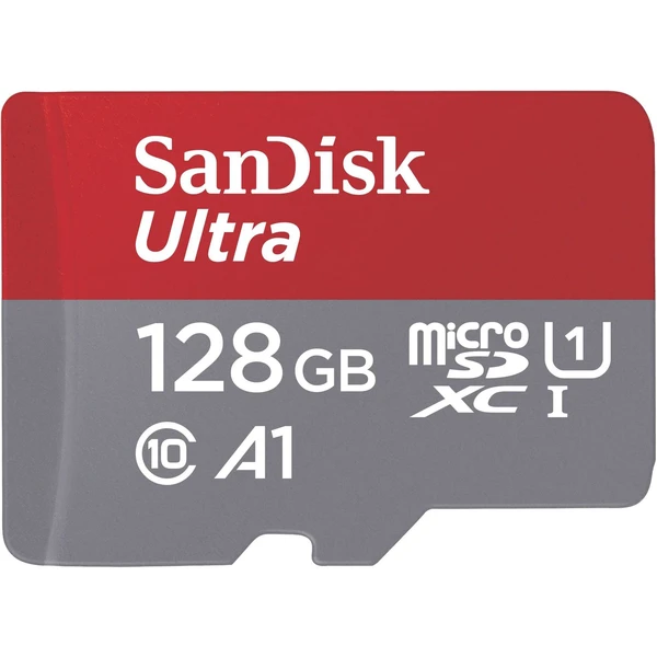 SanDisk Ultra microSDXC 128GB + SD adaptér - Pamäťové karty - Hlavný obrázok