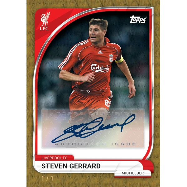 Futbalové karty Topps 2025/26 Liverpool Collector Tin - Futbalové karty - Obrázok P37M000K01