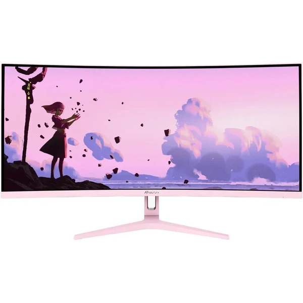 AROZZI NOVA herný monitor 34" ružový - Monitory - Hlavný obrázok