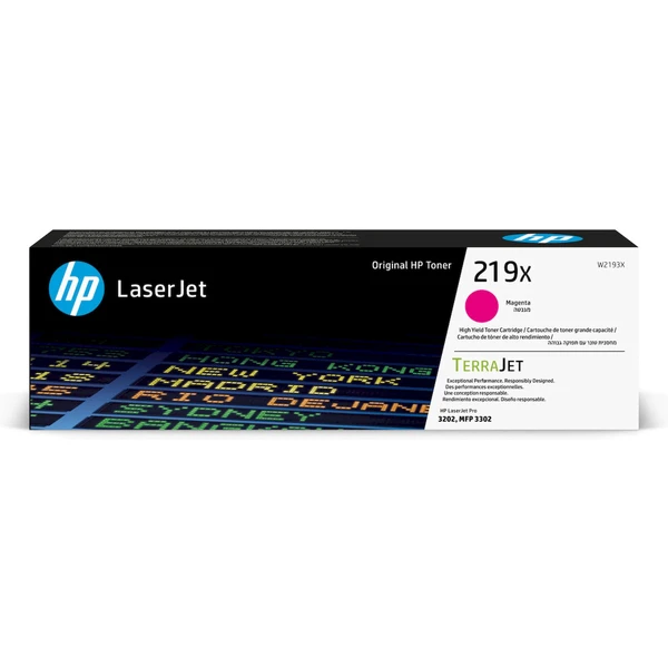 HP W2193X č. 219X Magenta Originálne - Tonery - Hlavný obrázok
