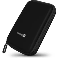 CONNECT IT HardShellProtect pevné škrupinové ochranné púzdro na 2,5" HDD čierna - Puzdra