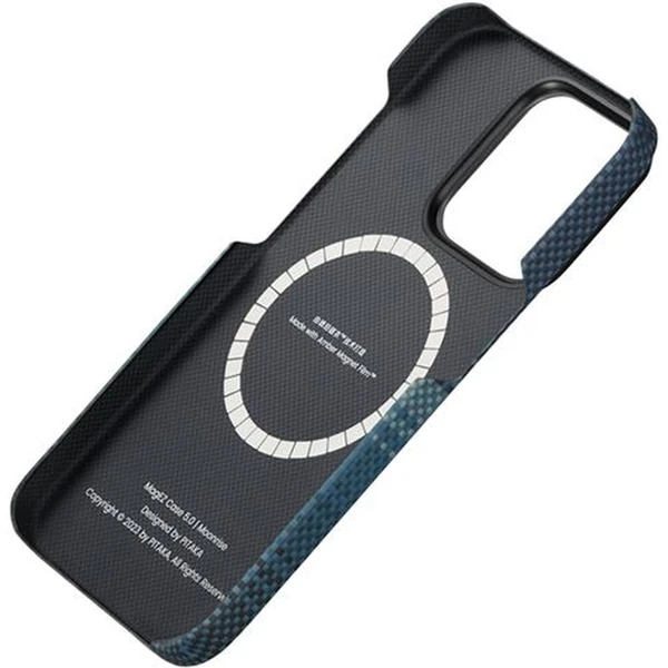 Pitaka MagEZ 5 kryt pre iPhone 15 Pro, modrá - Puzdra - Obrázok P440000P01