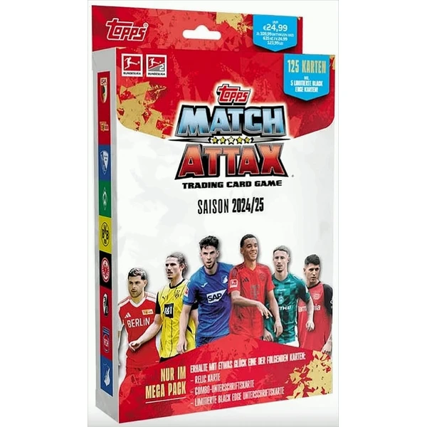 Futbalové karty Topps Bundesliga 24/25 Match Attax - Mega Pack (Exclusive) - Futbalové karty - Hlavný obrázok