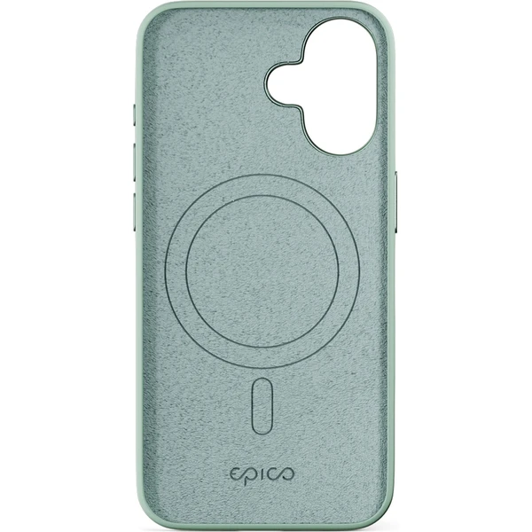 Epico Mag+ Silicone kryt pro iPhone 16 Plus mátově zelená - Puzdra - Obrázok P46C000L01