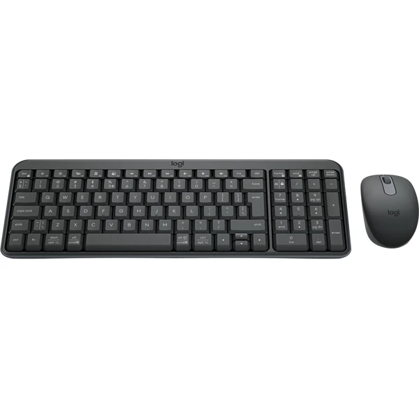 Logitech MK250 US set klávesnica a myši svetlo šedá - Klávesnicové sety - Obrázok P46F000K01