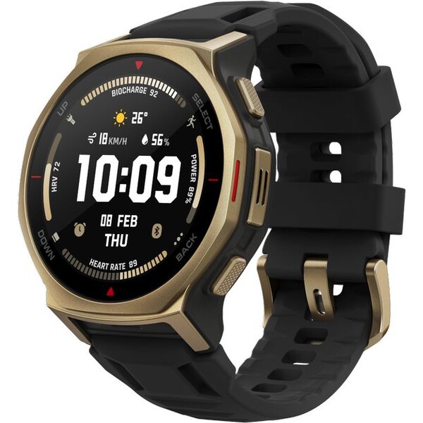 E-shop Amazfit T-Rex 3 Pro 44mm šikovné hodinky čierne/zlaté