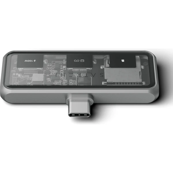 Satechi Mobile XR Hub s duálnym USB-C a microSD vesmírne šedý - USB huby - Obrázok P4BF000O01