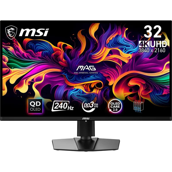 MSI MAG 321UPX QD-OLED herný monitor 31.5' - Monitory - Hlavný obrázok