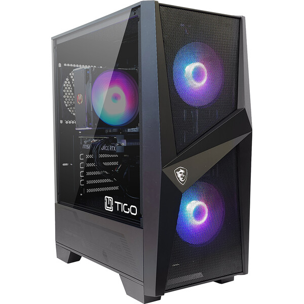 TIGO Gamer Pro i5-12400F, RTX 5060 Ti - 1TB 32GB BEZ OS