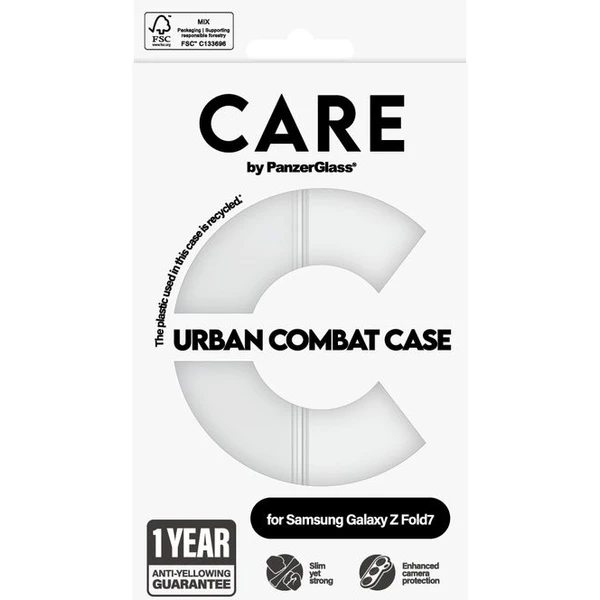 PanzerGlass® CARE Urban kryt Samsung Galaxy Z Fold7 číry - Puzdra - Obrázok P4SE000K01