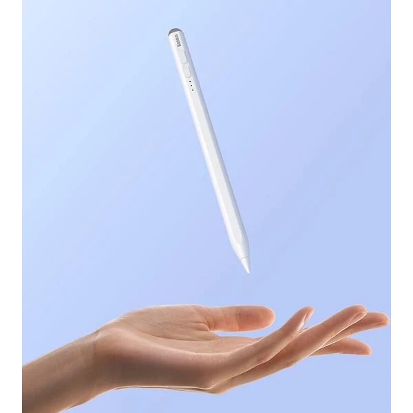 Baseus Smooth Writing 2 stylus s LED indikátormi stavu batérie (aktívny + pasívny) biely - Stylusy - Obrázok P4UF000P01
