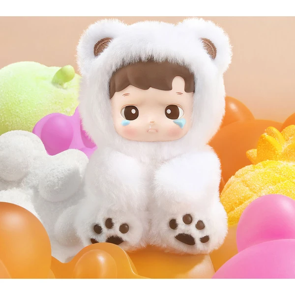 POP MART HACIPUPU Gummy Bear Series - Vinyl Plush Pendant Blind Box - Figúrky - Obrázok P51L000K01