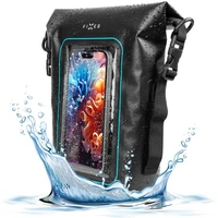 Vodeodolný vak FIXED Float Bag s vreckom pre mobilný telefón 3L, čierna - Puzdra