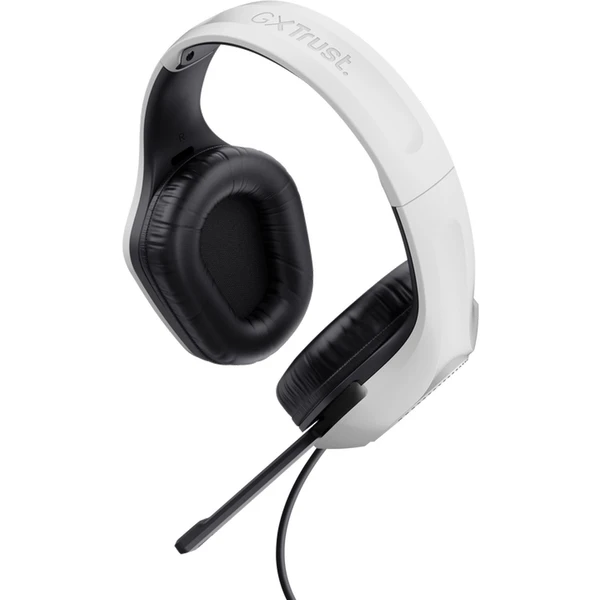 Trust GXT415 Zirox herné slúchadlá pre PlayStation 5 biela - Slúchadlá - Obrázok P562000O01