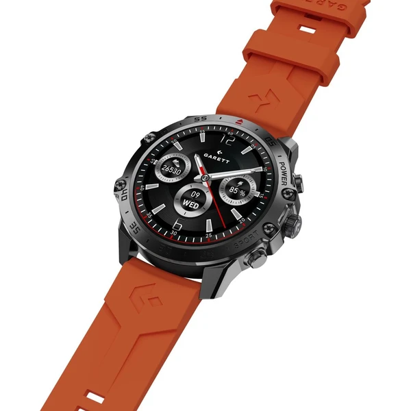 Garett Smartwatch V14 čierne - Inteligentné hodinky - Obrázok P5GE000O01