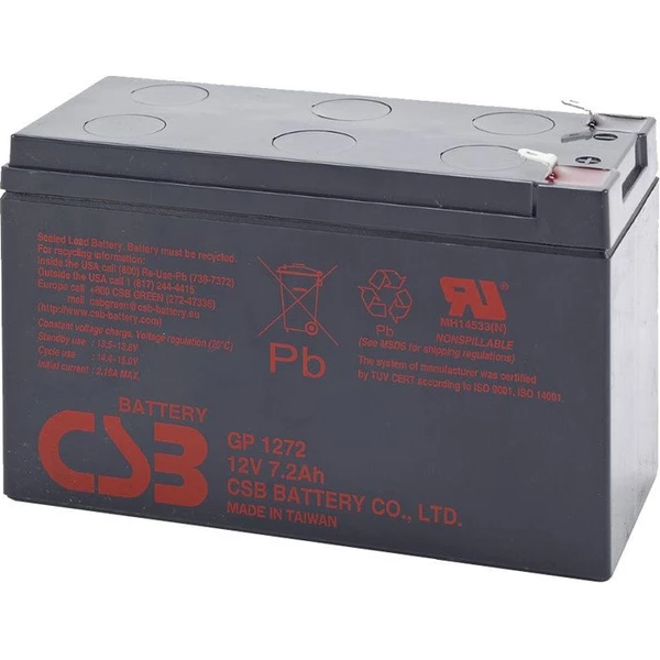 Eaton náhradná batéria k UPS 12V (BAT-CSB-GP1272F2) - Batérie - Hlavný obrázok