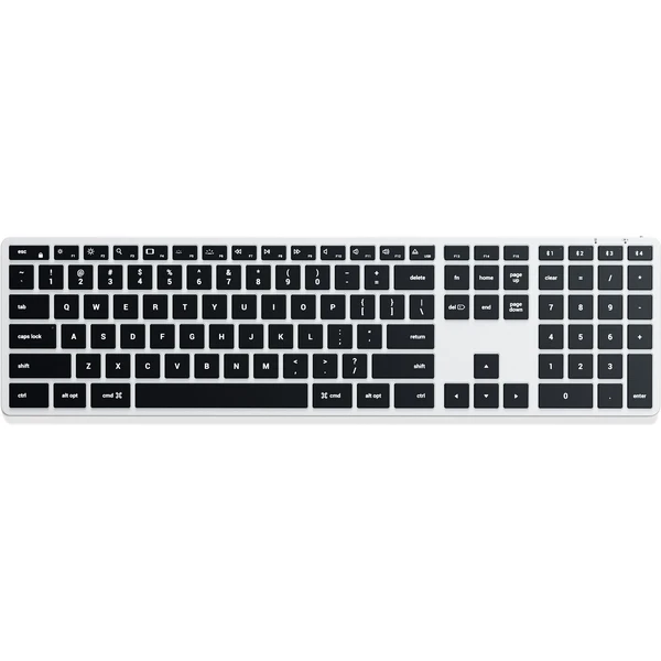 Satechi Slim X3 Bluetooth klávesnica US strieborná - Klávesnice - Hlavný obrázok