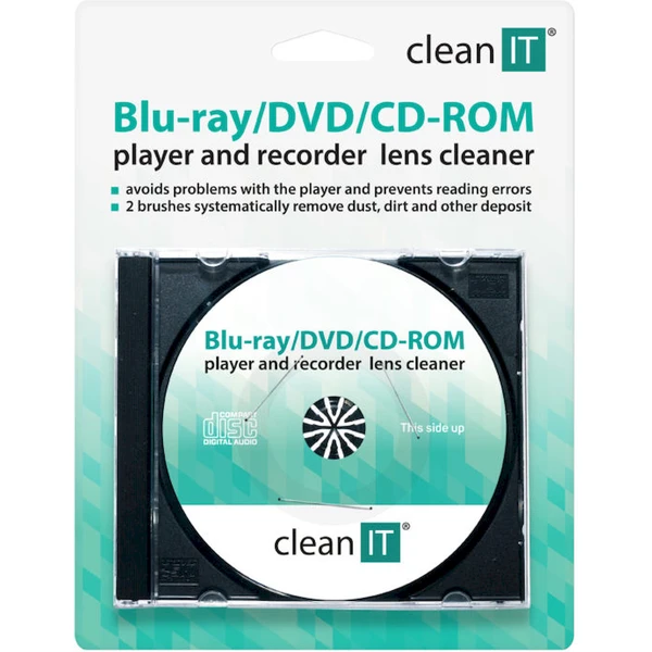 CLEAN IT čistiaci CD pre Blu-ray/DVD/CD-ROM prehrávače (CL-320) - Optické disky - Hlavný obrázok