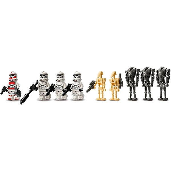 LEGO®Star Wars™ 75372 Bojový balíček klonového vojaka a Bojového droida - LEGO - Obrázok P5O4000J01