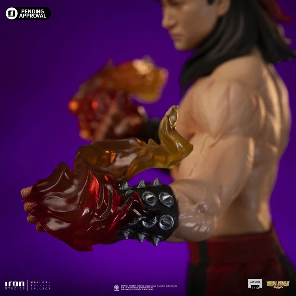 Soška Iron Studios Art Scale 1/10 Mortal Kombat - Liu Kang - Sochy a sošky - Obrázok P5YA000L01