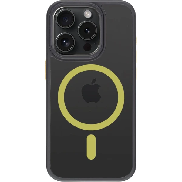 Tactical MagForce Hyperstealth 2.0 kryt iPhone 15 Pre Black/Yellow - Puzdra - Obrázok P655000P01