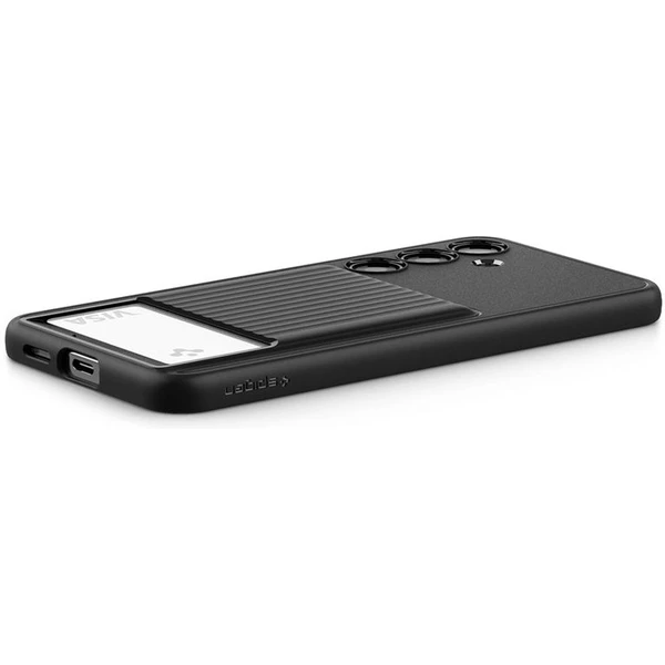 Spigen Liquid Slot kryt Samsung Galaxy S24+ matne čierny - Puzdra - Obrázok P663000N01