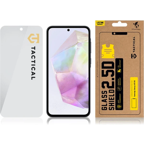 Tactical Glass Shield 2.5D sklo Samsung Galaxy A35 5G číre - Ochranné fólie a sklo - Obrázok P683000K01