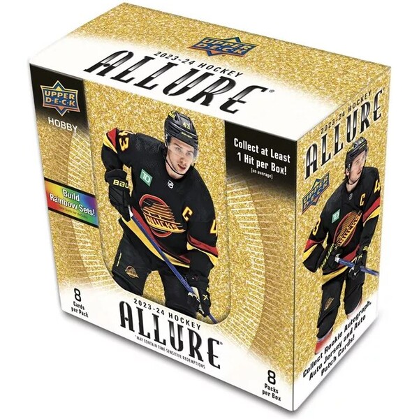 Hokejové karty 2023-24 Upper Deck Allure Hockey Hobby Box