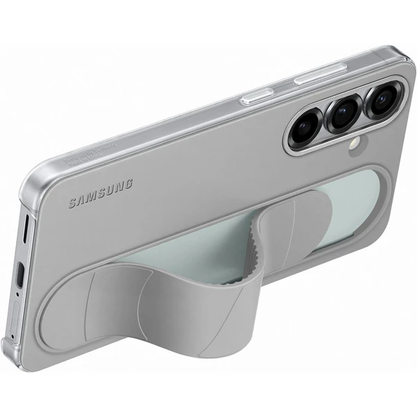 Samsung Standing Grip Case kryt s pútkom Galaxy S25 sivý - Puzdra - Obrázok P6CC000J01