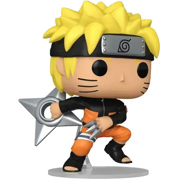 Funko POP! #1843 Animation: Naruto Shippuden - Naruto w/ Shuriken (Šanca na chase) (Metallic) - Funko POP! - Obrázok P6DE000L01
