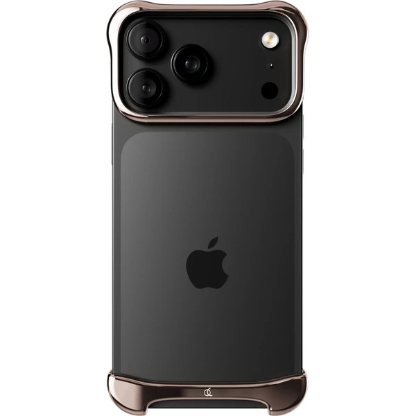 Arc Pulse hliníkový ochranný rám iPhone 17 Pro ružový bronz - Puzdra - Obrázok P6DJ000K01