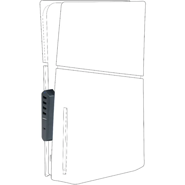 Bigben USB hub pre PlayStation 5 Slim - USB huby - Hlavný obrázok