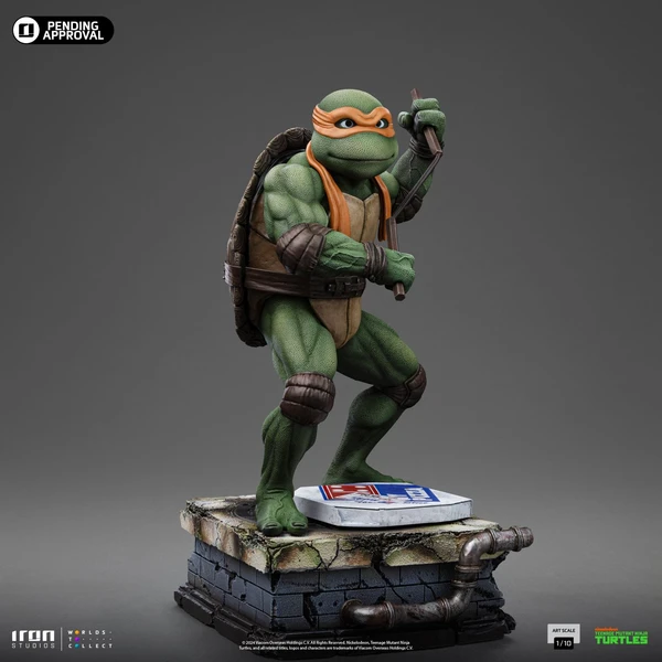 Soška Iron Studios Art Scale 1/10 TMNT Movie - Michelangelo - Sochy a sošky - Obrázok P6YA000L01
