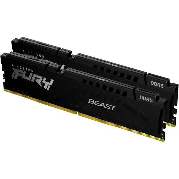 Kingston FURY Beast Black DDR5 64GB 6000MT/s CL36 DIMM (2x32GB) EXPO/XMP - Operačné pamäte - Hlavný obrázok