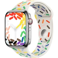 Apple Watch 49/45/44/42mm športový remienok Pride Edition S/M - Remienky