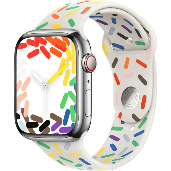 E-shop Apple Watch 49/45/44/42mm športový remienok Pride Edition S/M