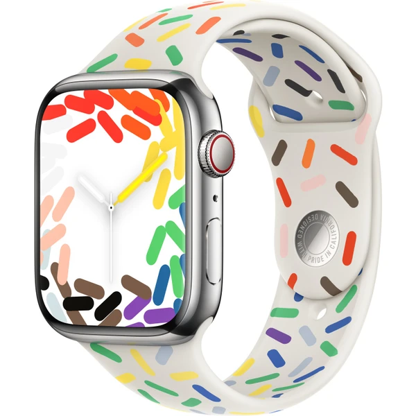 Apple Watch 49/45/44/42mm športový remienok Pride Edition S/M - Remienky - Hlavný obrázok