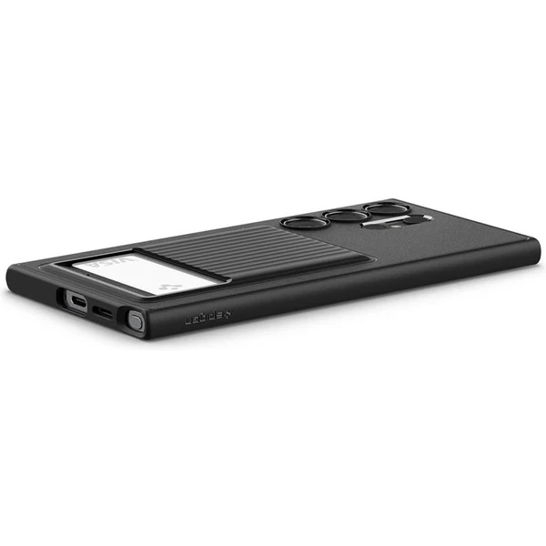 Spigen Liquid Slot kryt Samsung Galaxy S24 Ultra matne čierny - Puzdra - Obrázok P763000N01