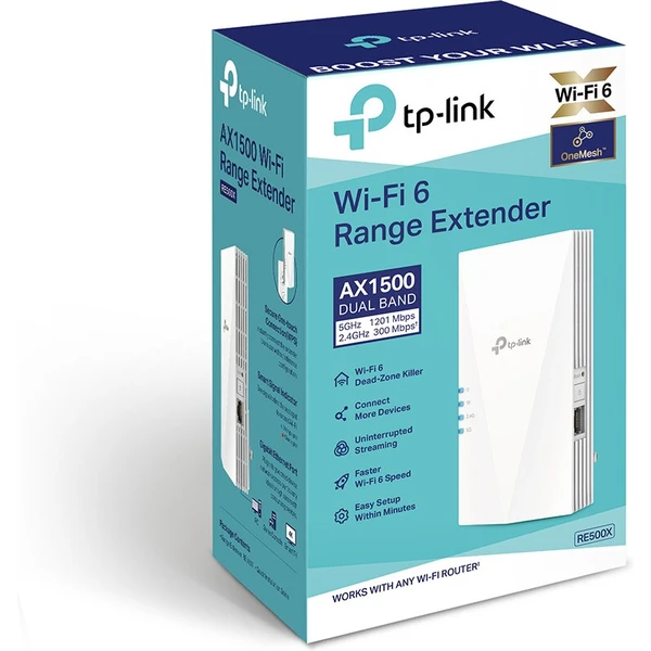 TP-Link RE500X extender - Wi-Fi extendery - Obrázok P7ETF00101