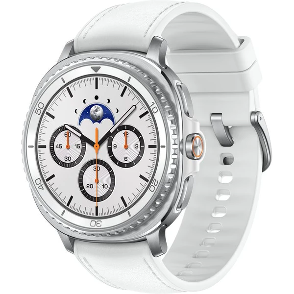 Samsung Galaxy Watch8 Classic (46mm) biela - Inteligentné hodinky - Hlavný obrázok