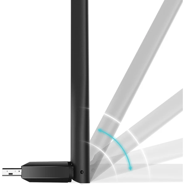 TP-Link Archer T2U Plus WiFi USB adaptér - Sieťové karty - Obrázok P7QFF00101