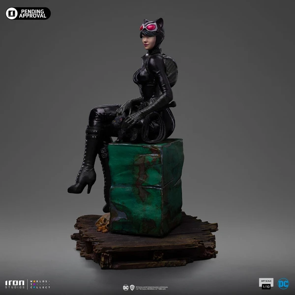 Soška Iron Studios Art Scale 1/10 DC: Gotham City Sirens - Catwoman 20,5 cm - Sochy a sošky - Obrázok P7YA000L01