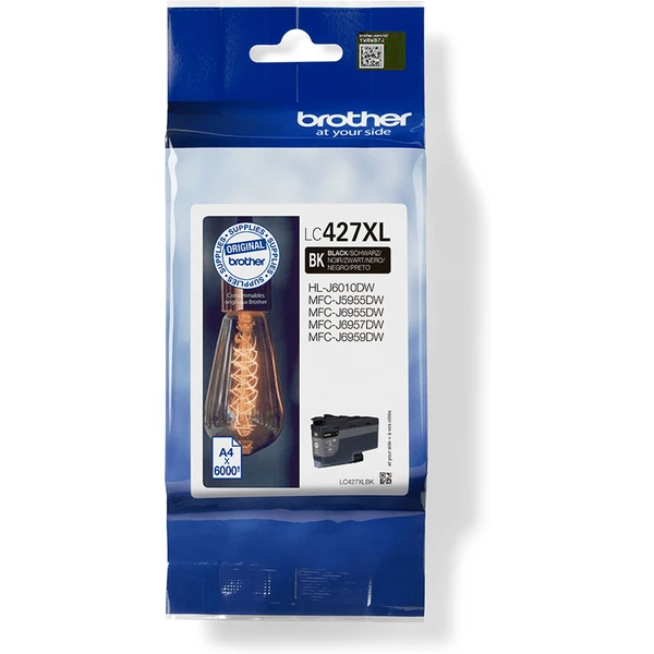 Brother LC427XLBK atrament čierny - Tonery - Hlavný obrázok
